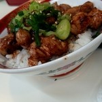 荒野のラーメン - ハラミ丼350円