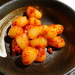 くわはた - こりまたおなじみのらっきょうのキムチ