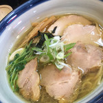 らーめん奏 - しおチャーシューメン（中）　880円