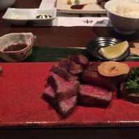 神戸牛 八坐和 阪急三宮店 - 格別希少部位神戸牛ステーキ120ｇ(あばら肉)