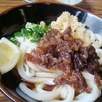 かな山うどん - 肉ぶっかけ