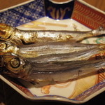 ぽんしゅや 三徳六味 - メザシ