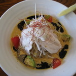 麺屋 葵 - 冷やし焦がし坦々麺