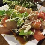 島料理 海響 - かじきアボガドです。