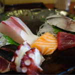 ごはんや金沢 - zoiちゃんの食べた刺身定食1500円ぐらい