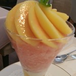 和光ティーサロン - ピーチパフェ２