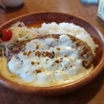 びっくりドンキー - チーズフォンデゥのハンバーグ
