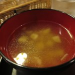 大ど根性ホルモン - 味噌汁_2015/07