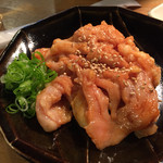 炭火焼肉ホルモン 徳臓 - 2015.7. ミノハーフ