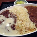 肥後橋南蛮亭 - ダブルカレー