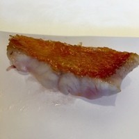 ウシマル - 金目鯛のモロコ焼き(2015.7/再訪)