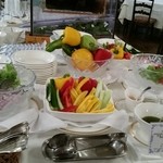 雲仙観光ホテル - サラダブッフェ。