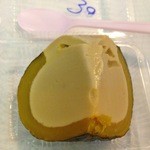 Kuang Heng Pratunam Chicken Rice - かぼちゃプリン　ホクホクに炊かれたかぼちゃの中はカスタード