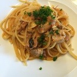 ミオビーノ - トマトクリームパスタです。