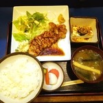 和食 竹田 - ランチの豚生姜焼き定食❤