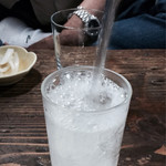 武蔵屋 - 桜正宗の燗酒