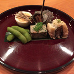 日本料理 たかむら - トリュフたまご、アナゴなど