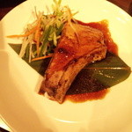 鮪のカマの炭火焼