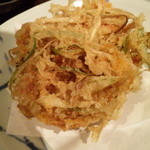 GRILL 炙之介 - 桜海老のかき揚げ