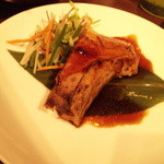 GRILL 炙之介 - カマ、大好評でした