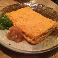 自家製粉石臼挽きうどん 青空blue 本店 - だし巻き玉子