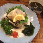 炉端 留味庵 - 岩ガキ&もずく