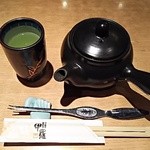 海老名 甲羅本店 - 温かいお茶