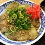 吉野家 - ねぎ塩ロース豚丼