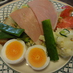 パーシモン - 健康定食セット￥1000　－その１－サラダ☆