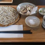 SOBA CAFEゆうひ - ・ざるそば 650円
            ・大盛り 300円