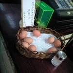ラーメン日本一 - サービスのゆで卵