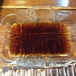 まるさ - クースしょうゆにつけて食べますがこれが美味。