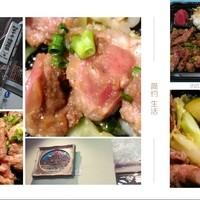 たくあん・牡丹亭 - サービスステーキ弁当