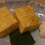 江戸前がってん寿司 - 厚焼き玉子1/4(520円外)