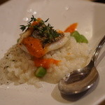 ニコ モンド - 　タイのポワレ　リゾット添え　記念日ディナーコース　5000円『2015.7月』