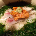 味野里香 - H27.07.25 鯛茶漬け　雲丹乗せ