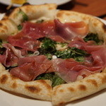 ニコ モンド - 生ハムのピザ1300円