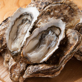 Extra large raw Oyster for 300 yen and extra large steamed Oyster for 320 yen! !