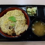 家康 - 四元豚ロースかつ丼680円