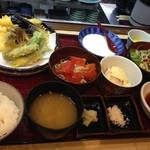 あんろ亭 - てんぷらご膳￥１０００