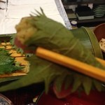 あんろ亭 - 紫蘇巻まぐろ