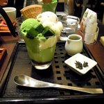 林屋茶園 - 濃茶パフェ