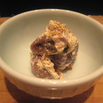 蕎麦 案山子 - イチジクの白和へ