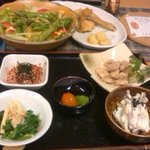 Nagomi No Kaze - とある日の夕食。ボリューム満点。