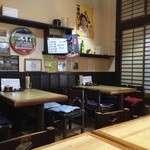 藪伊豆小宮商店 - 201507  藪伊豆 店内（本日の座席より）(^-^)/