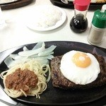 ジャッキー ステーキハウス - ハンバーグＬ