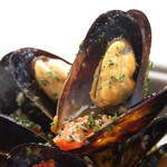 Elba style mussels