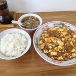 東京飯店 - 麻婆豆腐定食１