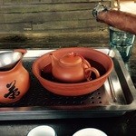 山水客 - お茶のセット