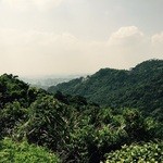 山水客 - 席はほぼテラス席です